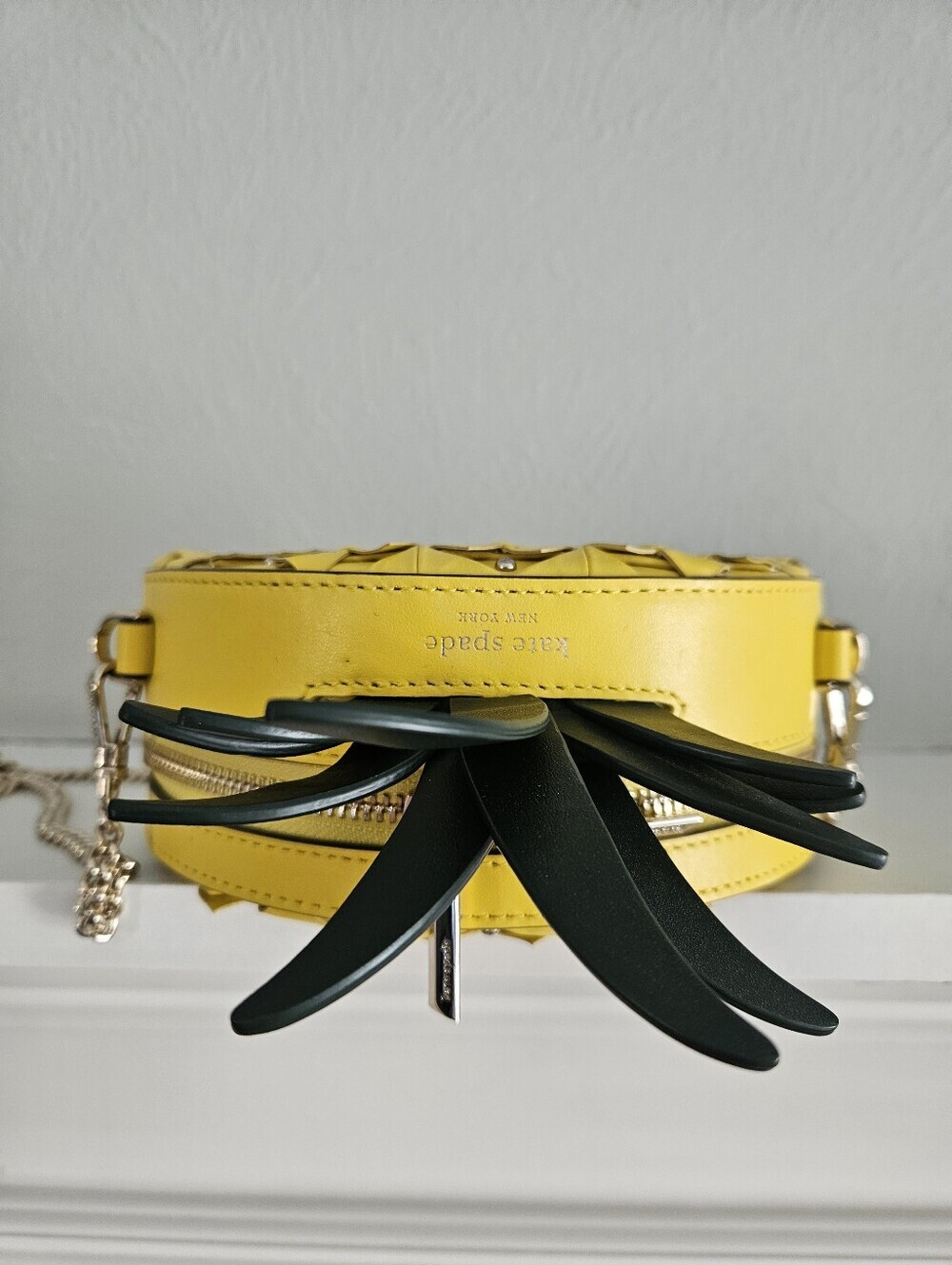 NWOT Kate Spade New York Picnic Pineapple Novelty Crossbody Bag/Purse - Picture 9 of 14